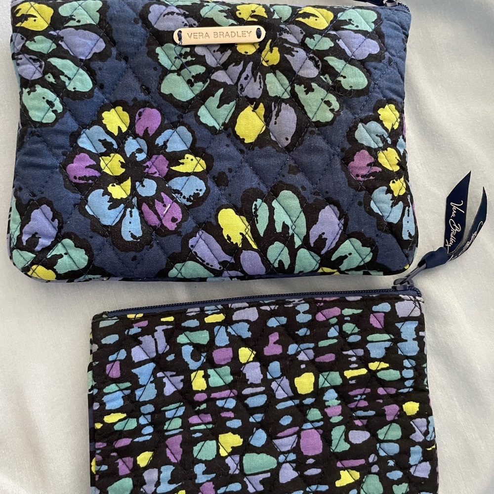 Vera Bradley Cosmetic Bags indigo pop.